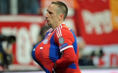 ریبری غایب بازی بایرن مقابل وردربرمن