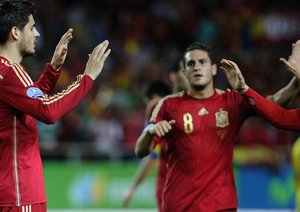 آلوارو موراتا|اسپانیا 1 - 0 اوکراین / مقدماتی یورو 2016
