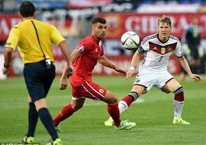 باشتین شواینشتایگر|جبل الطارق 0 - 7 آلمان / مقدماتی جام ملت های اروپا