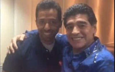 مارادونا طرفدار منچستریونایتد شد