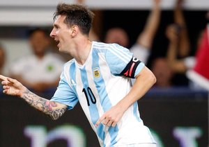لیونل مسی|آرژانتین 2 - 2 مکزیک / دیدار دوستانه