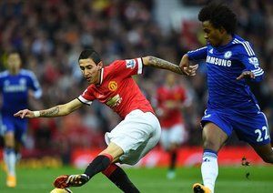 آنخل  دی ماریا - ویلیان|منچستر یونایتد 1 - 1 چلسی / لیگ جزیره