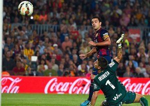 ژاوی|بارسلونا 3 - ایبار / لالیگا