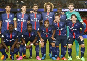بازیکنان پاریس سن ژرمن
