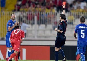 لئوناردو بونوچی|مالت 0-1 ایتالیا / مقدماتی یورو 2016