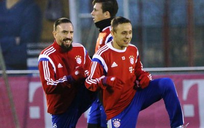 بازگشت ریبری و رافینا به تمرینات بایرن