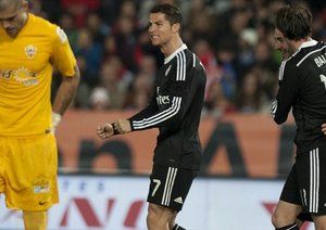 کریستیانو رونالدو|آلمریا 1 - 4 رئال مادرید / لالیگا