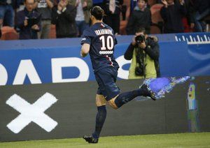 زلاتان ایبراهیموویچ|پاریس سن ژرمن 6 - 0 گوینگام / لوشامپیونه