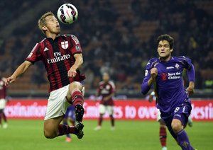 كيسوکه هوندا|میلان 1 - 1 فیورنتینا / سری آ