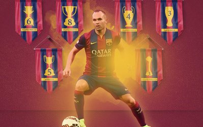  پایان دوران دن آندرس در نیوکمپ / نگاهی به رکوردهای اینیستا در بارسلونا