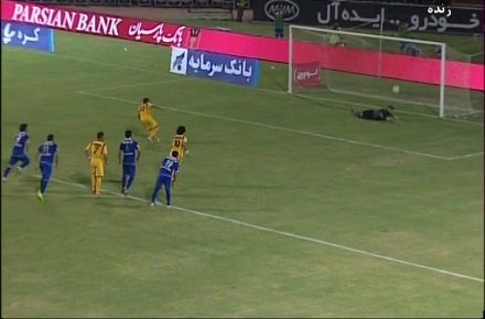 ویدئو : مهار پنالتی توسط محسن فروزان