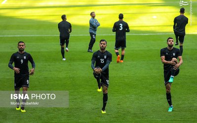عکس/ تمرین تیم ملی ایران و مراکش