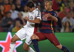 خاویر ماسکرانو -چیچاریتو|بارسلونا 2 - 1 باير لوركوزن / لیگ قهرمانان