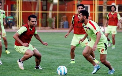 آخرین تمرین سرخپوشان پشت درهای بسته