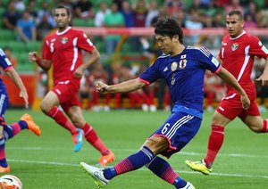 ماساتو موریشیگه|ژاپن 2 - 0 اردن / جام ملت های آسیا 2015