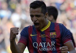 الکسیس آلکاندرو سانچز|شادی سانچز بعد از زدن گل دوم تیمش