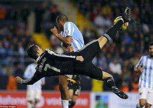 کریستیانو رونالدو|مالاگا 1 - 2 رئال مادرید / لالیگا