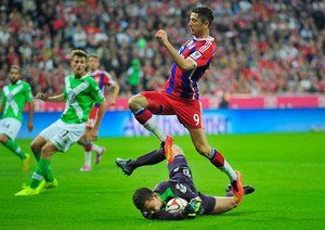 رابرت لواندوفسکی|بایرن مونیخ 2-1 ولفسبورگ / بوندسلیگا