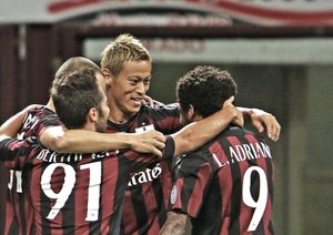 كيسوکه هوندا|میلان 2 - 0 پروجا / جام حذفی ایتالیا