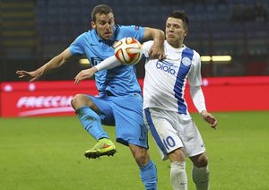 هوگو آرماندو کامپاینارو|اینترمیلان 2 - 1 دنیپرو دنیپروپتروفسک / لیگ اروپا