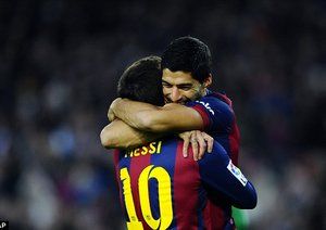 لوئیس سوارز|بارسلونا 5 - 0 لوانته / لالیگا