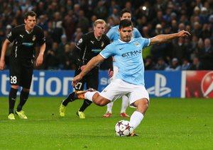 منچستر سیتی ۴-۲ ویکتوریا پلژن/ گروه D لیگ قهرمانان اروپا