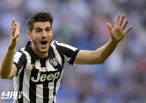 آلوارو موراتا|اینترمیلان 1 - 2 یوونتوس / سری آ