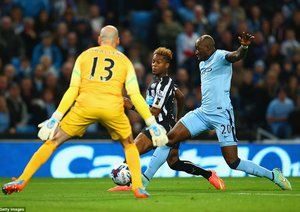 رونالدو آرونز|منچسترسیتی 0 - 2 نیوکاسل / جام اتحادیه