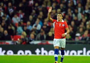 انگلیس 0-2 شیلی