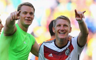 صعود آلمان به نیمه نهایی از دریچه دوربین