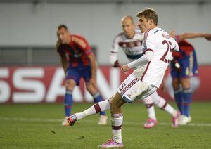 توماس مولر|زسکا مسکو 0 - 1 بایرن مونیخ / لیگ قهرمانان