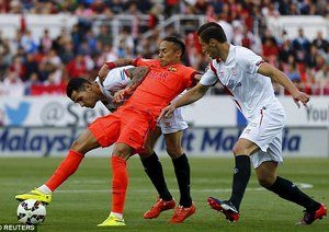 نیمار|سه ویا 2 - 2 بارسلونا / لالیگا