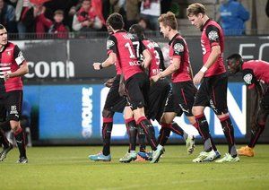 شادی بازیکنان رن|رن 2 - 0 موناکو / لوشامپیونه