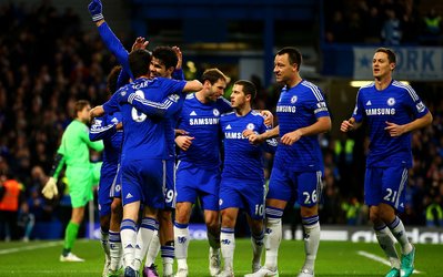 لیگ جزیره | چلسی 2 - نیوکاسل 0 / اورتون 1 - منچستر سیتی 1 / با پیروزی چلسی و توقف من‌سیتی شاگردان مورینیو به‌تنهایی در صدر قرار گرفتند + چیدمان تیم‌ها ، ویدئوی مسابقه و گزارش تصویری