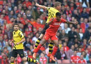 رحيم استرلینگ - لوکاس پیشچک|لیورپول 4-0 دورتموند / بازی دوستانه