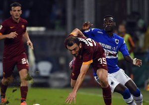 واسيليس توروسيدیس|سامپدوریا 0 - 0 رم / سری آ