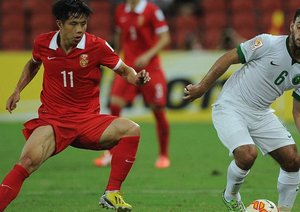 مصطفی ال باساس|عربستان 0 - 1 چین / جام ملت های آسیا 2015