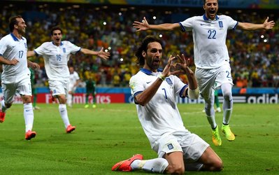 یونان 2 - ساحلعاج 1 / صعود دراماتیک یونان در دقیقه 92