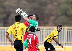 امید عالیشاه|راه‌آهن 1-2 پرسپولیس / لیگ برتر