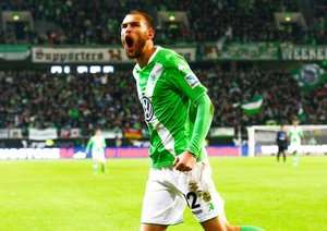 شادی بازیکن وولفسبورگ