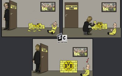 کاریکاتور روز | یورگن کلوپ دورتموند را ساخت و رفت