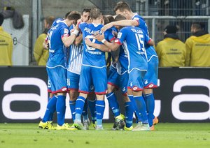 شادی بازیکنان هوفنهیام