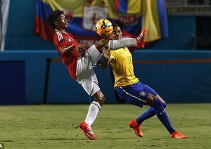 داوید لوئیز|برزیل 1-0 کلمبیا / دیدار دوستانه