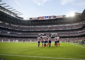 شادی بازیکنان اتلتیکو