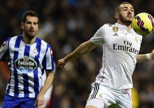 کریم بنزما|رئال مادرید 2 - 0 دپورتیوو لاکرونیا / لالیگا