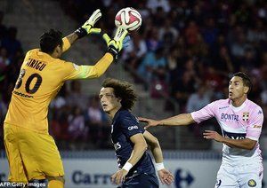 داوید لوئیز|اویان 0-0 پاری سن ژرمن / لوشامپیونه