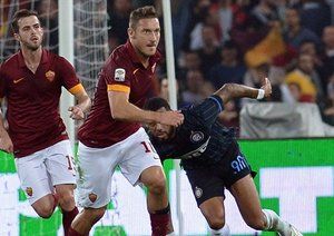 فرانچسکو توتی|رم 4 - 2 اینترمیلان / سری آ