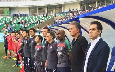 حاشیه‌های ازبکستان - ایران | اعتراض کی‌روش و پیروانی به داور و حضور سفیر ایران در ورزشگاه + عکس