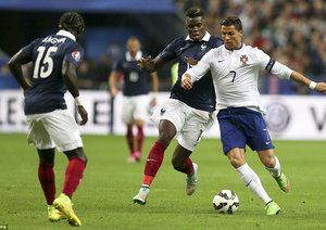 کریستیانو رونالدو - پل پوگبا|فرانسه 2-1 پرتغال / دیدار دوستانه