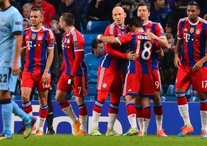 رابرت لواندوفسکی|منچستر سیتی 3 - 2 بایرن مونیخ / لیگ قهرمانان